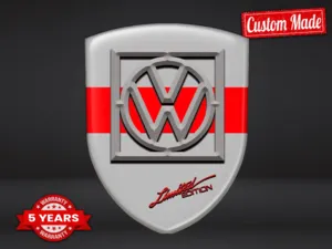 VW Pegatina Silicona Alta Calidad Profesional Resistente